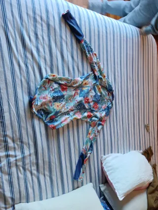 Bañador niña estampado floral talla 10-12