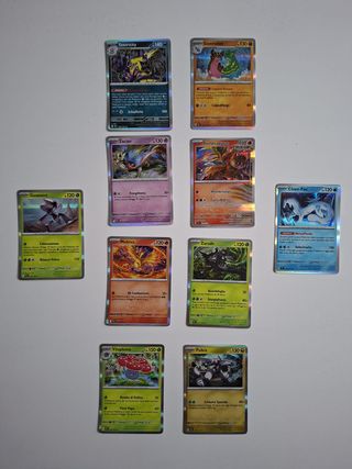 Mazzo 10 carte Pokemon italiane rare