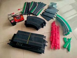 Scalextric C3 Trainer 2,  pistas clasicas 1'32