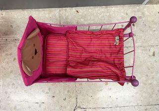 Cuna para muñecas Nenuco rosa