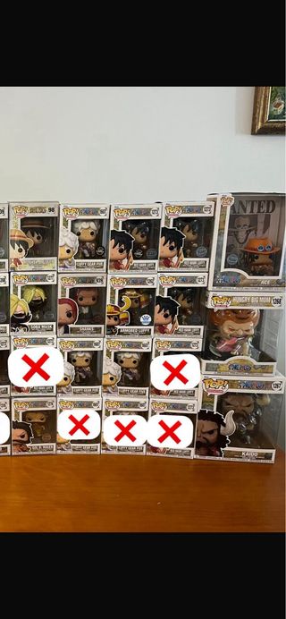 Funkos One Piece de mi coleccion personal!