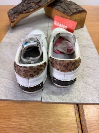 CRIME Sneakers Uomo Bianche Marroni