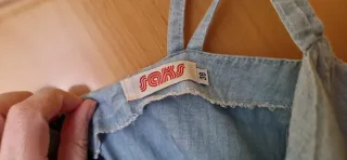 Vestido vaquero tirantes