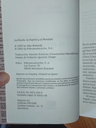La Rueda, La Espiral Y El Mandala Teoria Y Prac...