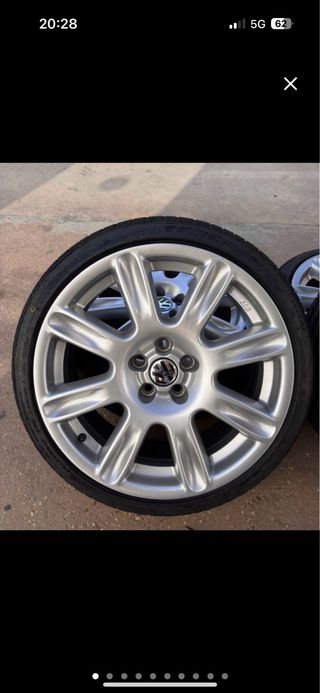 Llantas BBS VW Polo Cross 17” 5x100 “solo llantas”