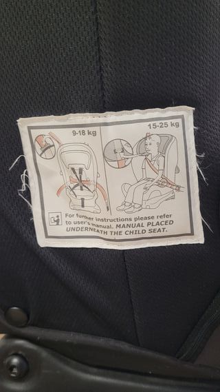 Silla coche Axxkid Kidzofix a contramarcha