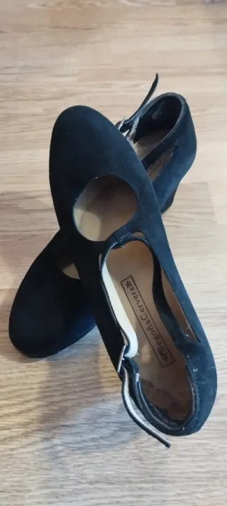 Zapatos Flamenco Begoña Cervera Negros