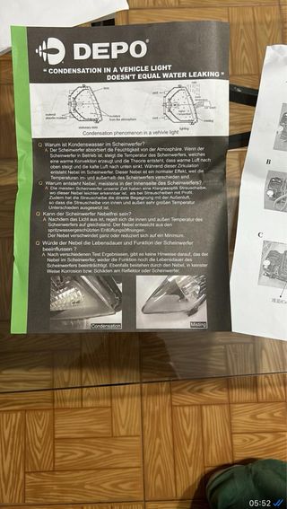 Faros Golf Nuevo Modelo 2000-2009