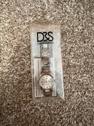Reloj D3S Domenicor Stefano Plata/Blanco