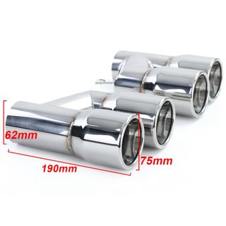 COLAS DE ESCAPE DOBLES PARA AUDI A4 B8