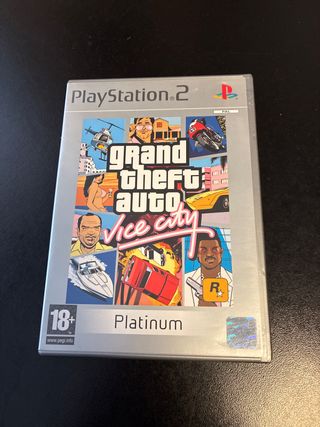 Grand Theft Auto: Vice City PS2 Platinum
