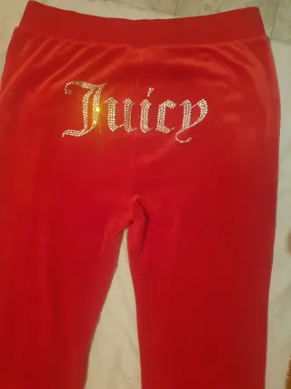 Pantalón Juicy Couture Rojo original