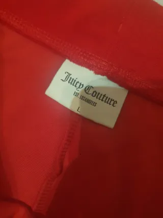 Pantalón Juicy Couture Rojo original