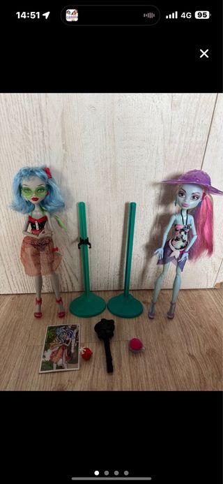 Lote Monster High Invisi Billy