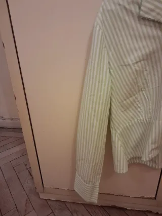 Blusa de rayas verdes trucco T 42