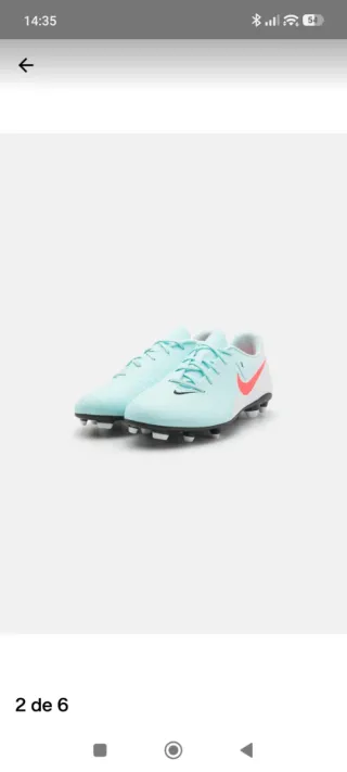 Botas de fútbol Nike mujer número 40