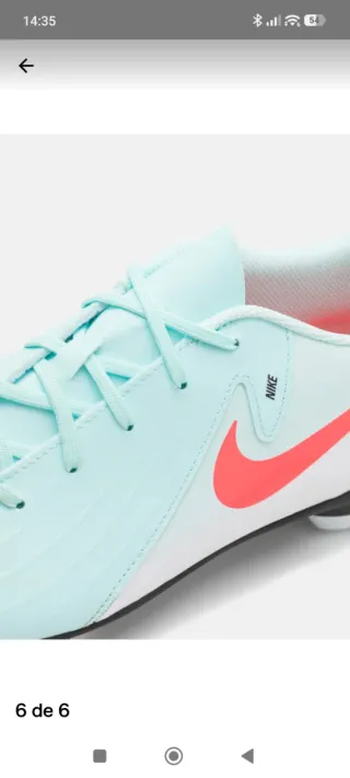 Botas de fútbol Nike mujer número 40