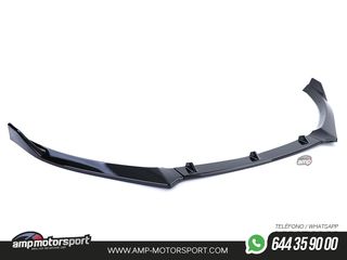 SPOILER DELANTERO PARA VOLKSWAGEN GOLF 6 2008-2012 NEGRO BRILLO