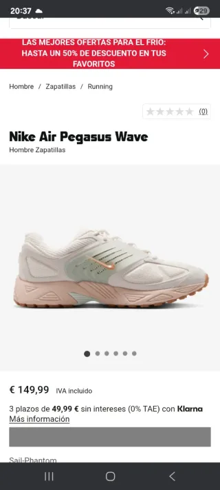Zapatillas Nike Air Pegasus Blancas