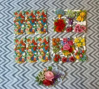 Colección cromos troquelados variados