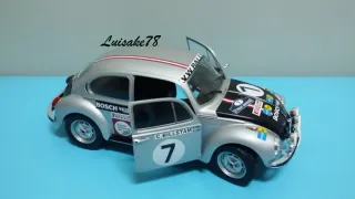 Maqueta VW Escarabajo Rally 1:18 Solido