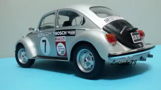 Maqueta VW Escarabajo Rally 1:18 Solido