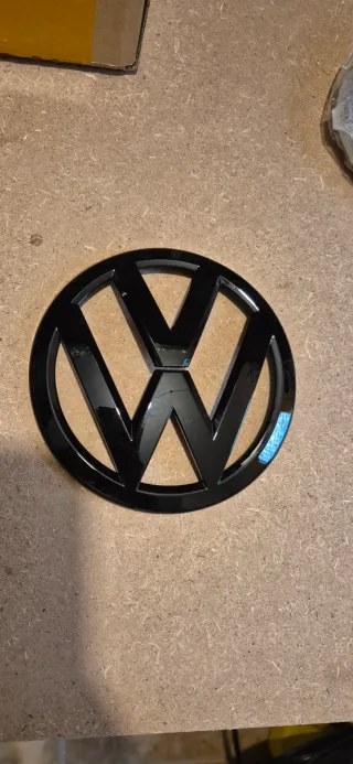 Logo VW Golf 7 Negro