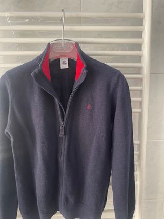 Giacca Petit Bateau blu 10 anni