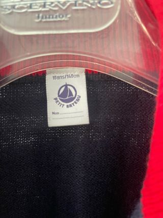 Giacca Petit Bateau blu 10 anni