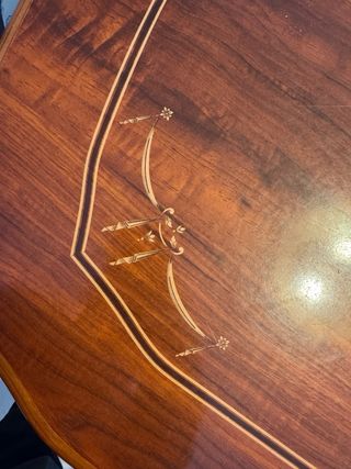 Conjunto comedor clásico madera alta calidad