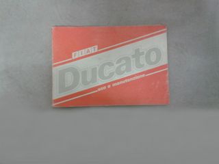 Libretto uso e manutenzione tipo 2 - Fiat Ducato