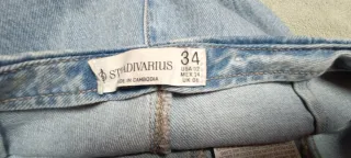 Falda pantalón vaquera Stradivarius