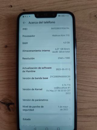 Huawei Mate 20 Lite Negro