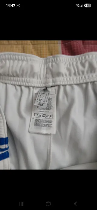 Pantalón corto Adidas Leicester Blanco
