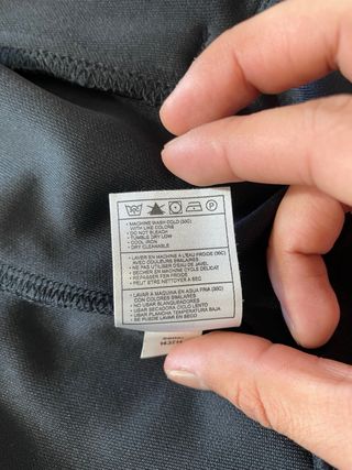 Chaqueta BRS cremallera negra y blanca