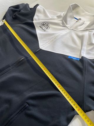 Chaqueta BRS cremallera negra y blanca