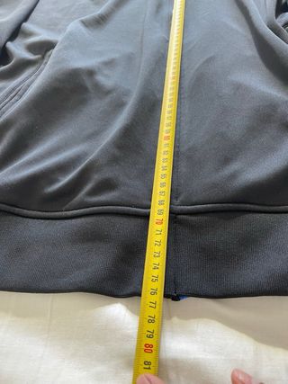 Chaqueta BRS cremallera negra y blanca