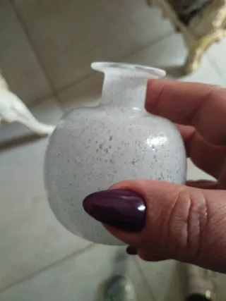 Bottiglietta Murano Vetro Soffiato Vintage