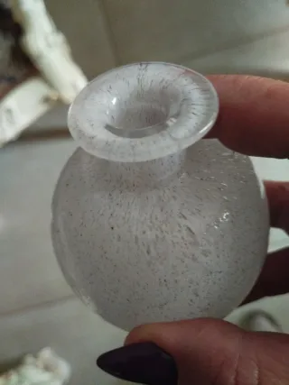 Bottiglietta Murano Vetro Soffiato Vintage