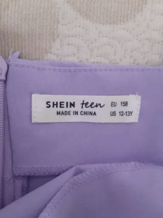 Vestido lila Shein Teen