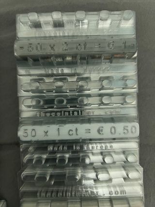 Blíster de monedas Euro / centimos