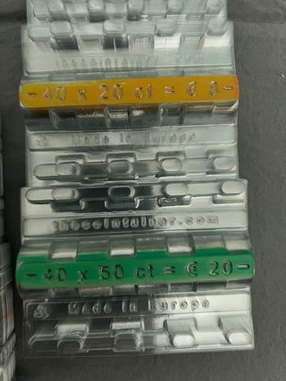 Blíster de monedas Euro / centimos