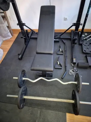 Polea, Barra Tracción y Accesorios Discos