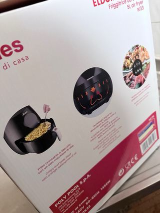 Friggitrice ad aria Ardes nera