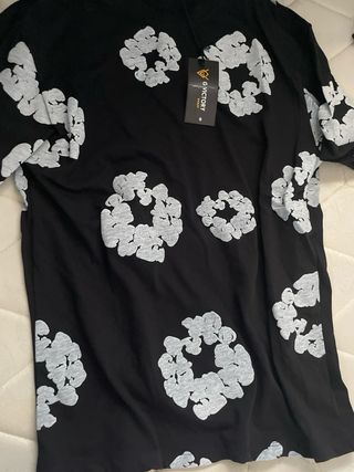 Conjunto Denim Tears Negro Estampado