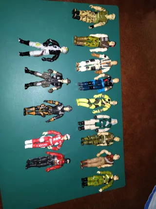 Lote 14 figuras G.I. Joe