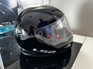 Casco Moto Infantil LS2 Rapid Mini Negro Talla S