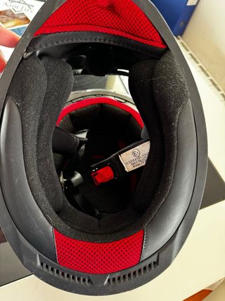 Casco Moto Infantil LS2 Rapid Mini Negro Talla S