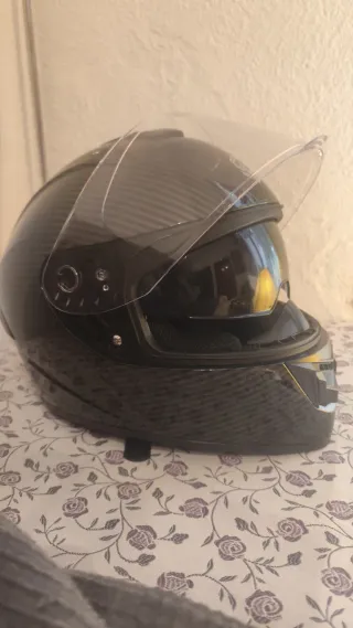 Casco Moto Integral Negro S