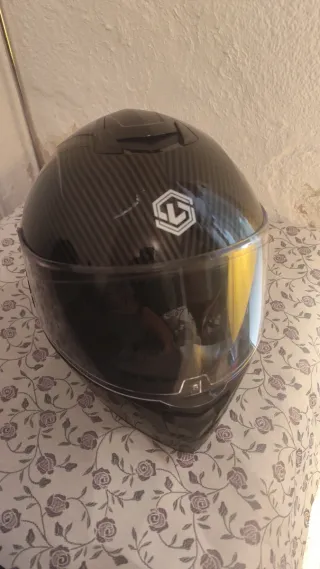Casco Moto Integral Negro S